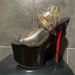 Worn 7 inch Pleaser Heel